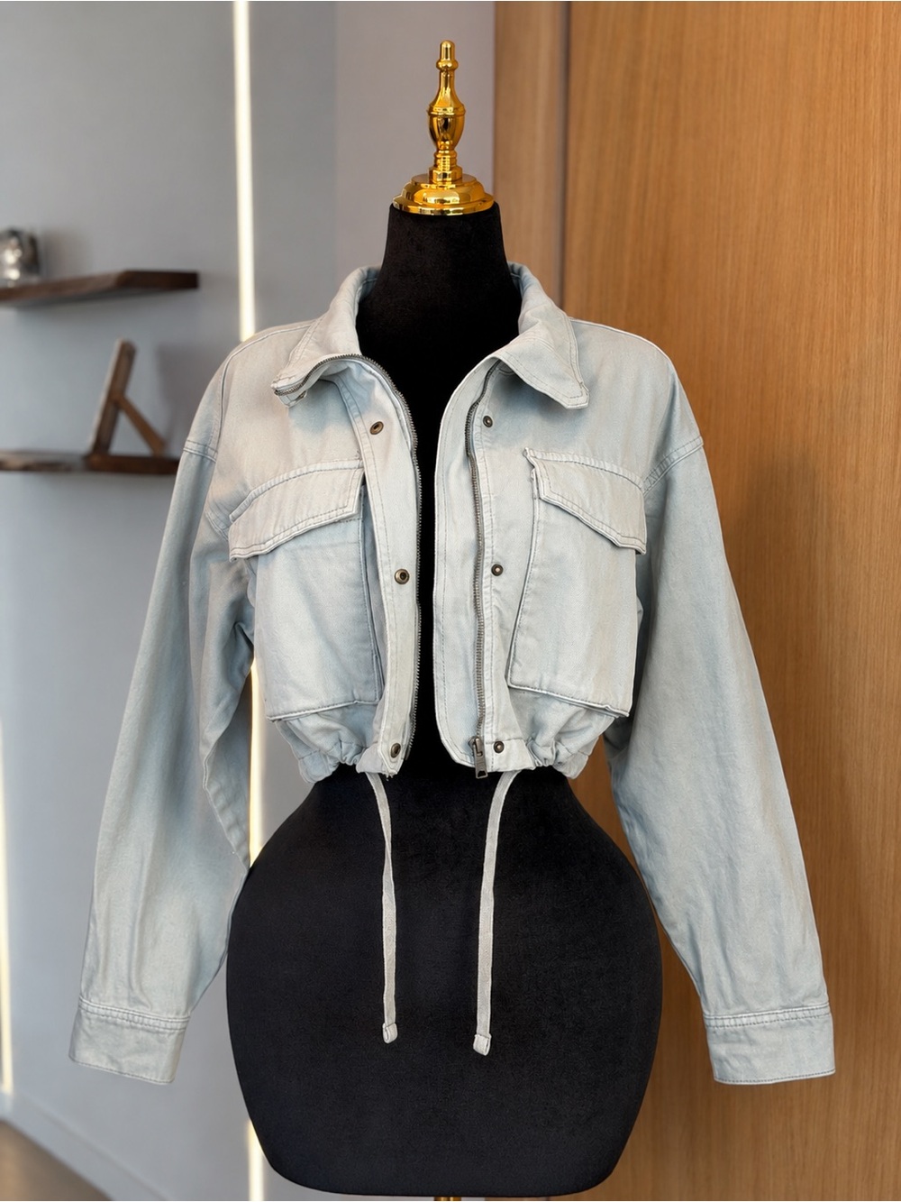 Garage Sage Cropped Utility Jacket | Street Muse